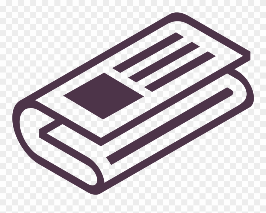 Press - Transparent Newspaper Icon Clipart