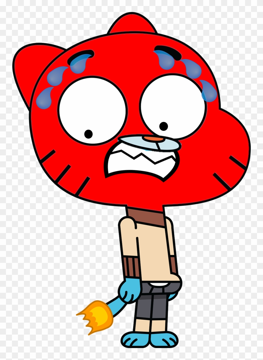 Gumball Going To Explode Clipart