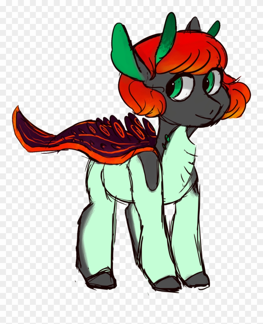 Sea Slug Pony - Cartoon Clipart