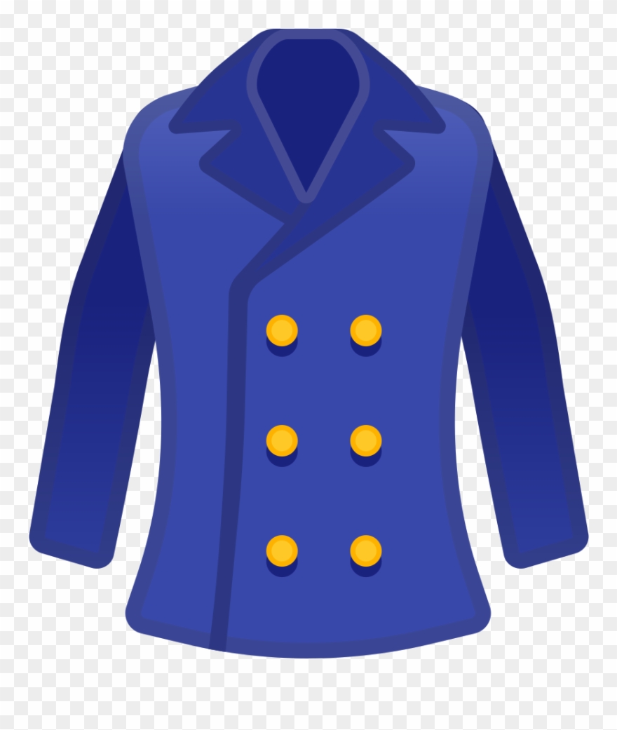 Coat Icon - Emoji Abrigo Clipart