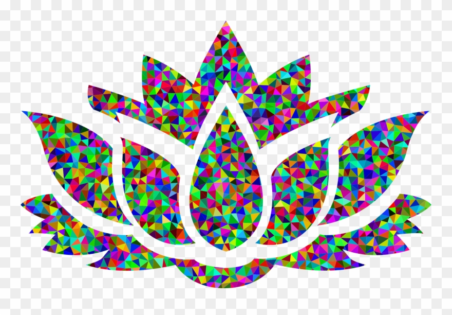 Sacred Lotus Drawing Flower Egyptian Silhouette Free - Lotus Flower Logo Png Clipart