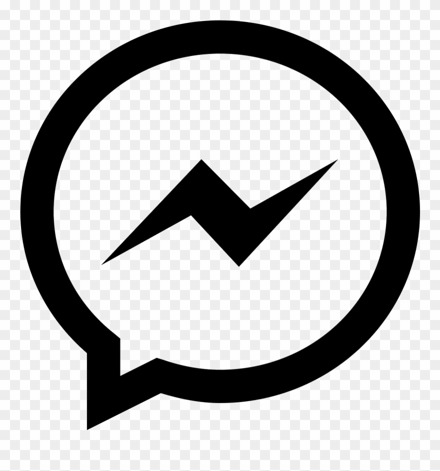 Facebook Messenger Icon - Facebook Messenger Icon Png Clipart