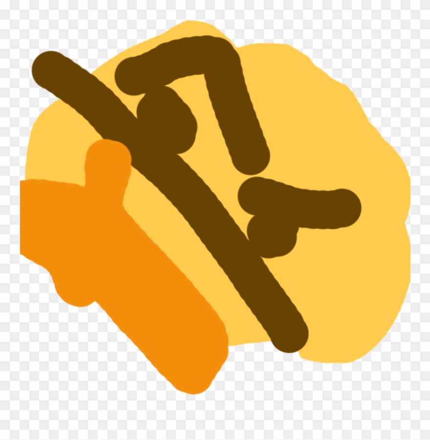 Russian Badger Thinking Emoji , Png Download - Russian Badger Thinking Emoji Clipart