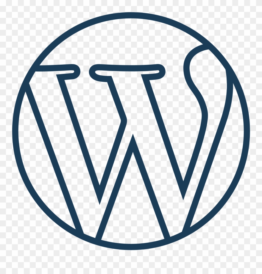 There Are Many Advantages To Using Wordpress As Your - Icon Wordpress Png Clipart