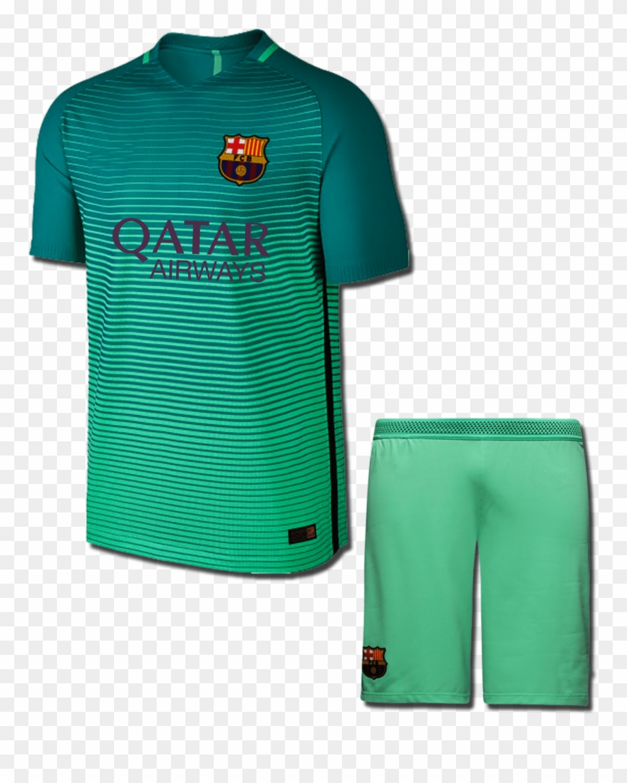 Barcelona Jersey 2018 Green Clipart