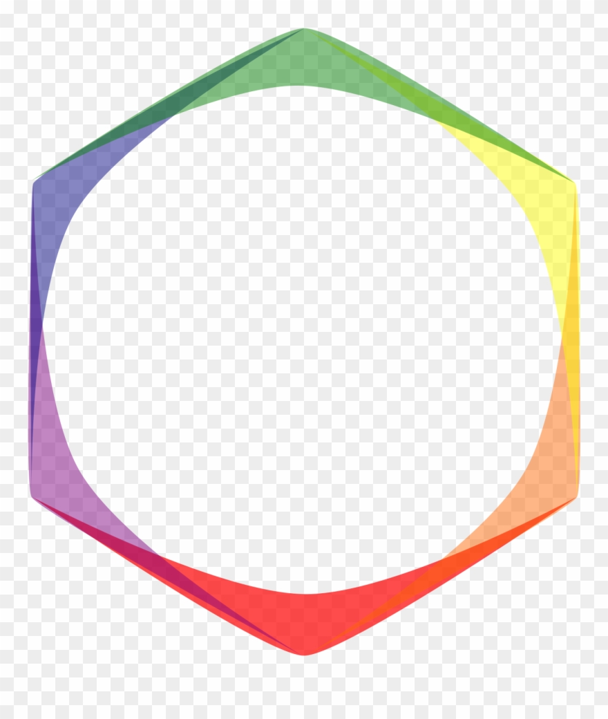 Hexagonal - Circle Clipart