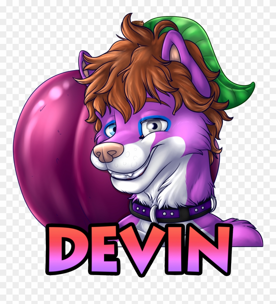 Flavor Badge~plum - Cartoon Clipart