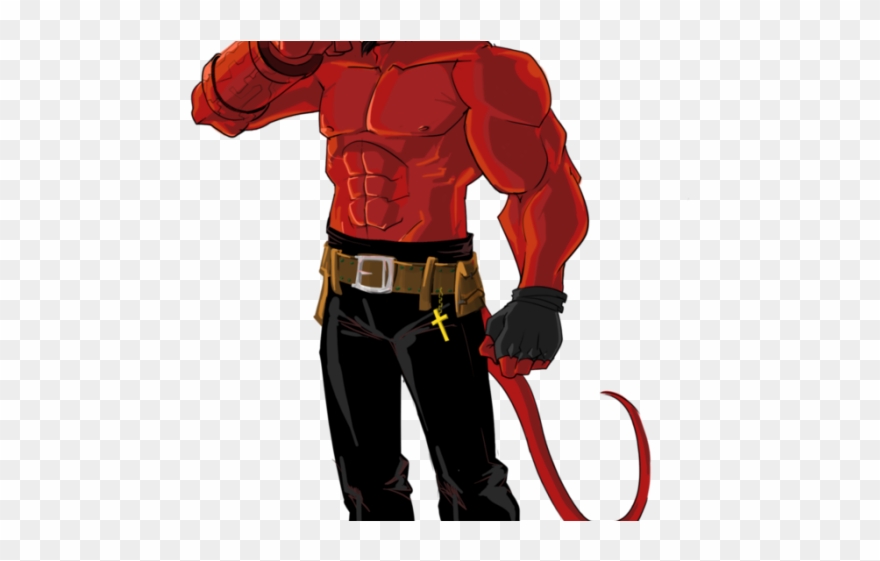 Hellboy Clipart Transparent - Hellboy Cartoon - Png Download
