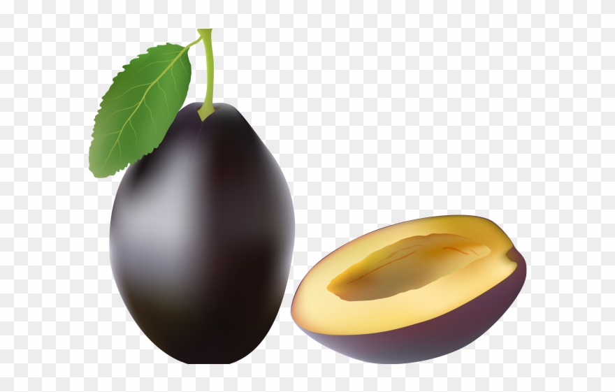 Plum Clipart Clip Art - Plums Clipart Transparent - Png Download