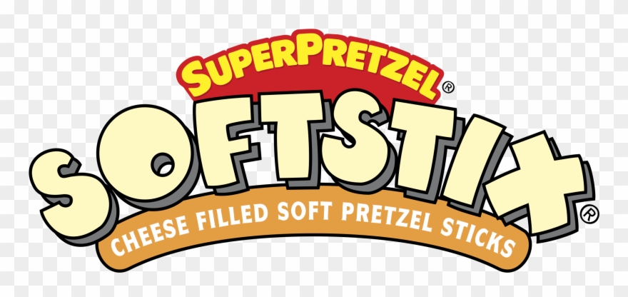 Super Pretzel Softstix Logo Png Transparent - Super Pretzel Clipart