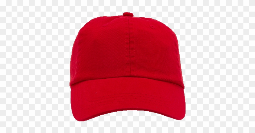 Glove Clipart Beanie - Red Baseball Cap Front - Png Download