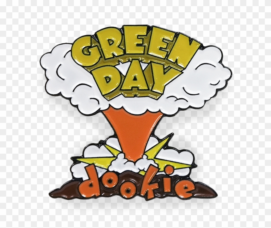 Dookie Pin - Green Day Dookie Logo Clipart