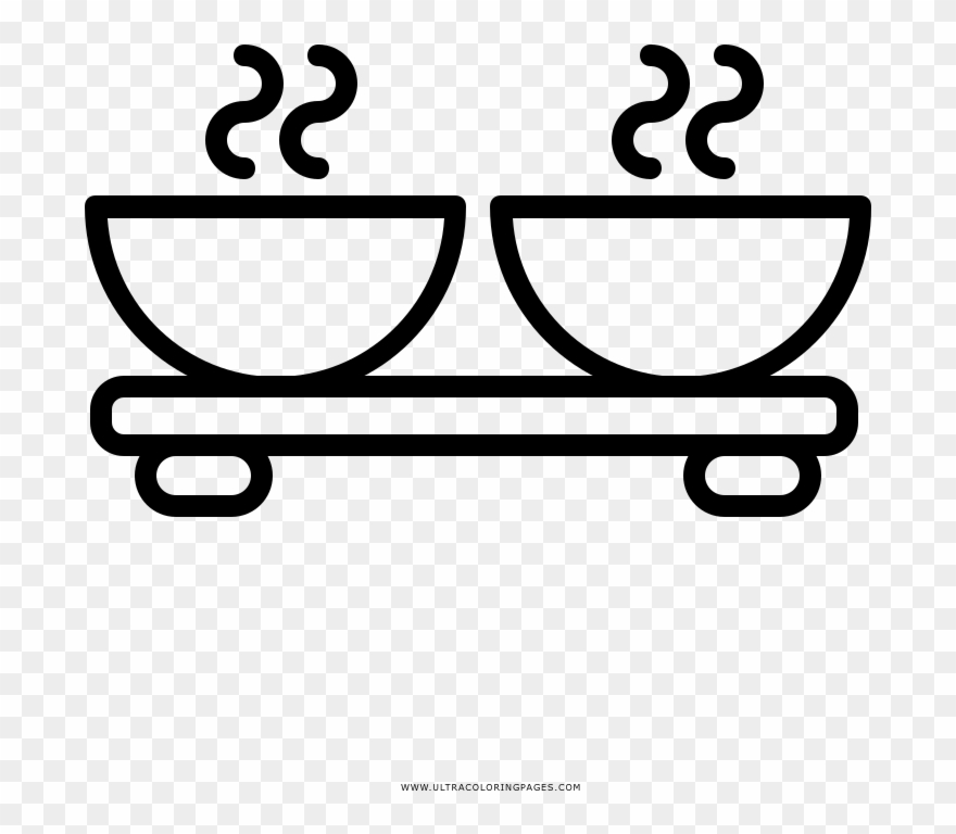 Hot Plate Coloring Page - Parrilla Electrica Para Colorear Clipart