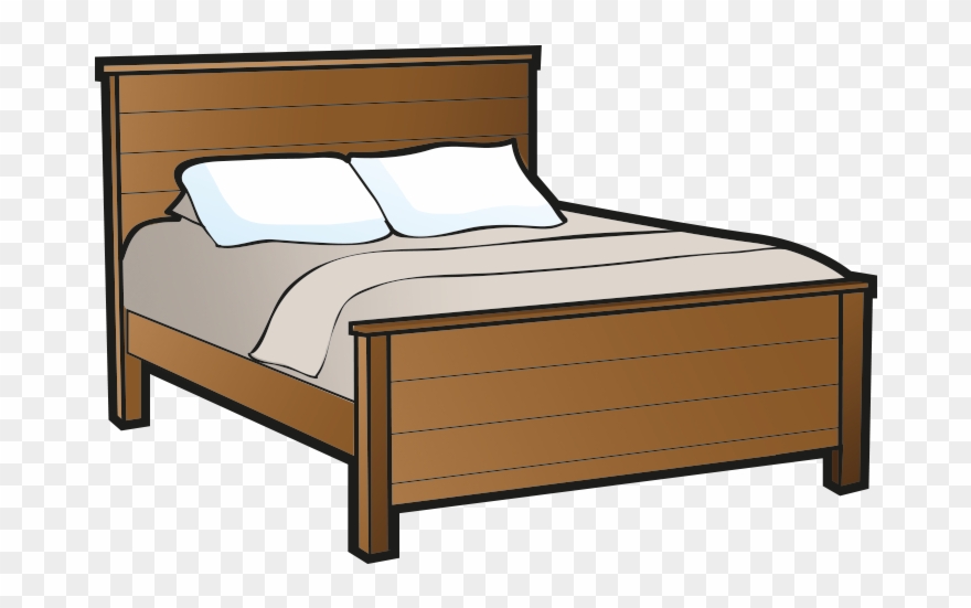 Bed - Bed Frame Clipart