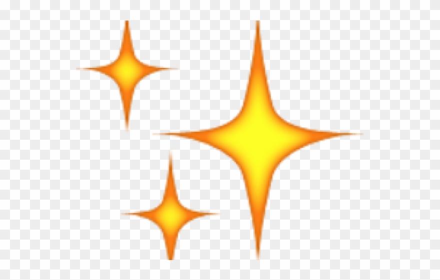Sparkle Clipart Emoji - Emoji Sparkles - Png Download