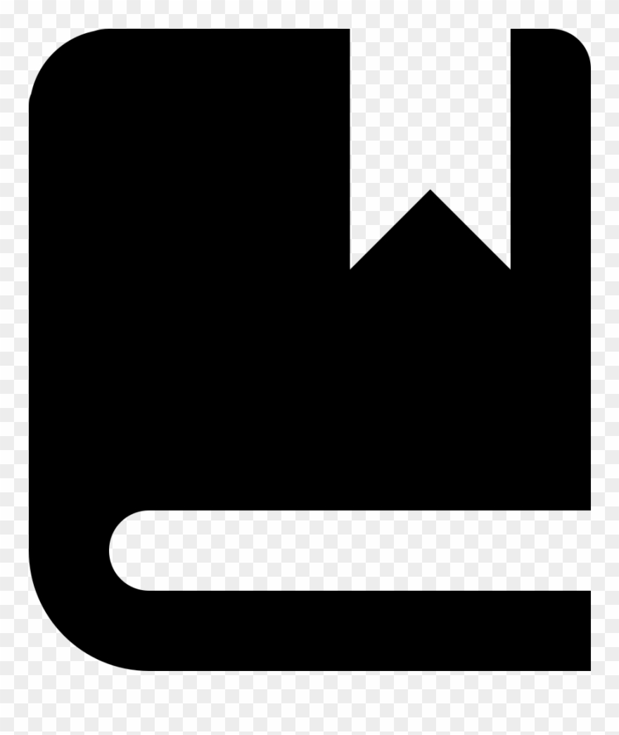 Open Iconic Book - Black Book Logo No Background Clipart