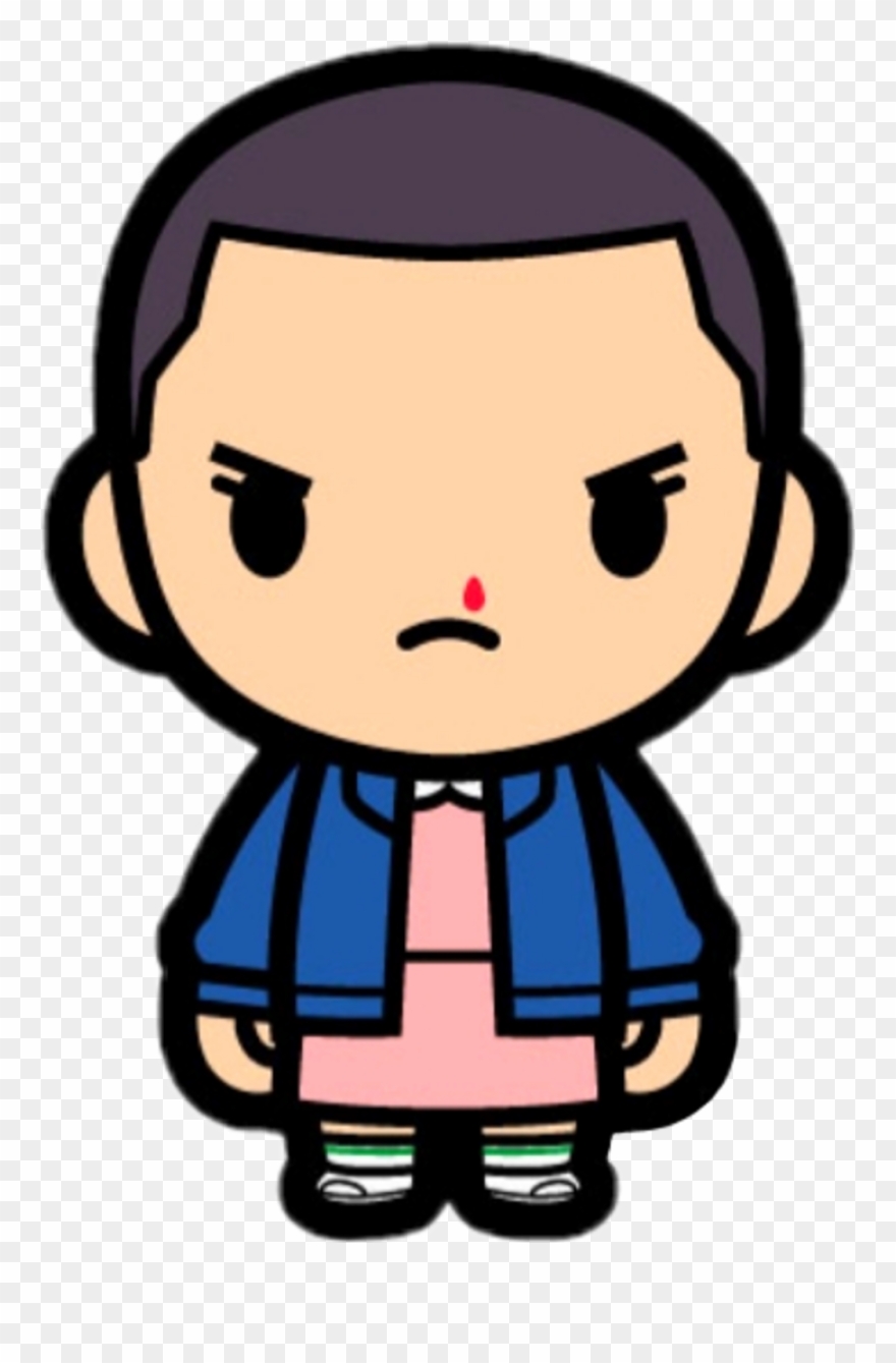 #eleven #strangerthings #11 #netflix #cute #sticker Clipart