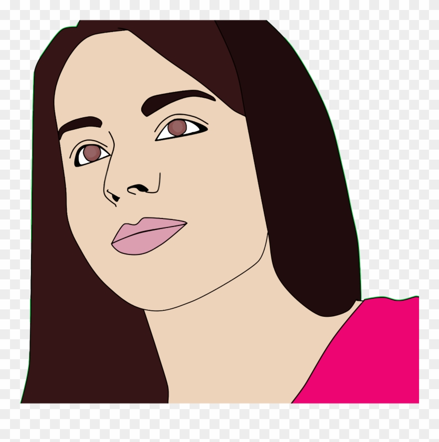 This Free Icons Png Design Of Woman's Portrait 2 Clipart