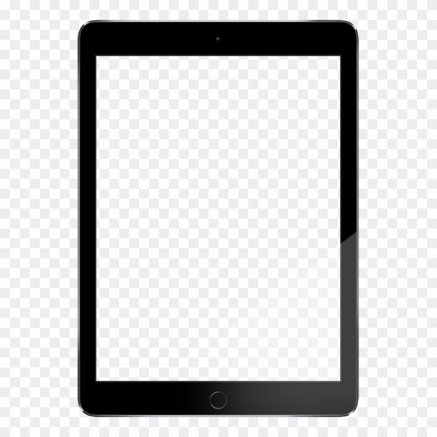 Ipad Air Frame Png - Mobile Phone Template Png Clipart