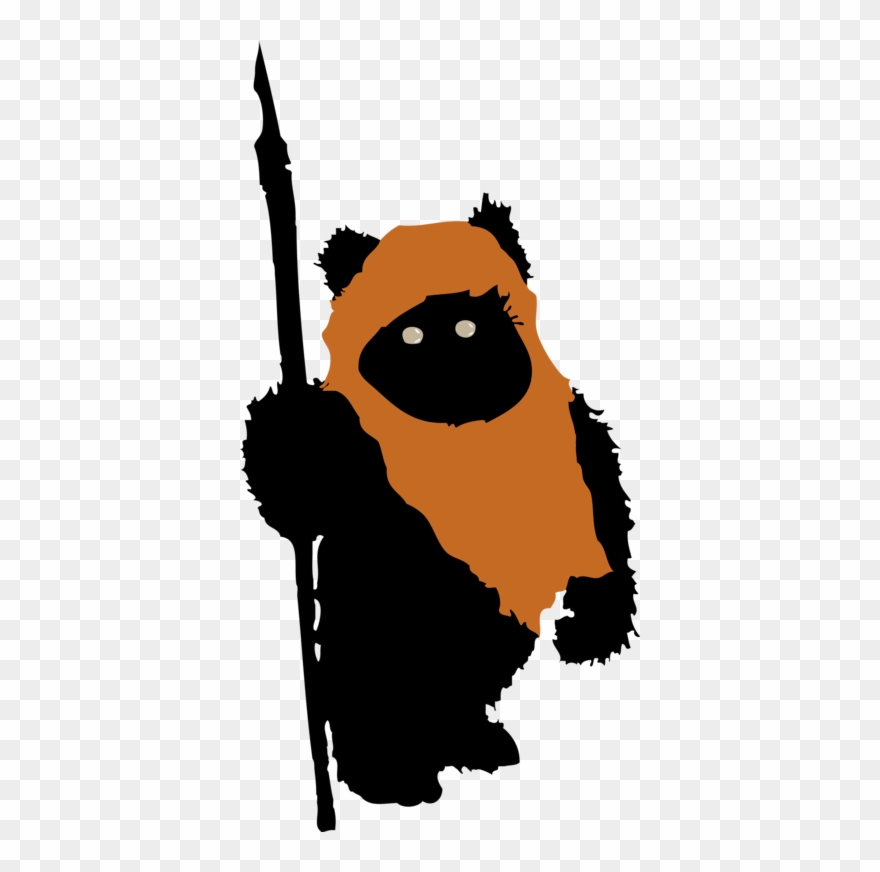 Star Wars Ewok Vector Clipart