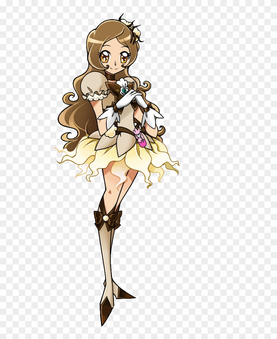 Cure Cotton - Magical Girl Clipart