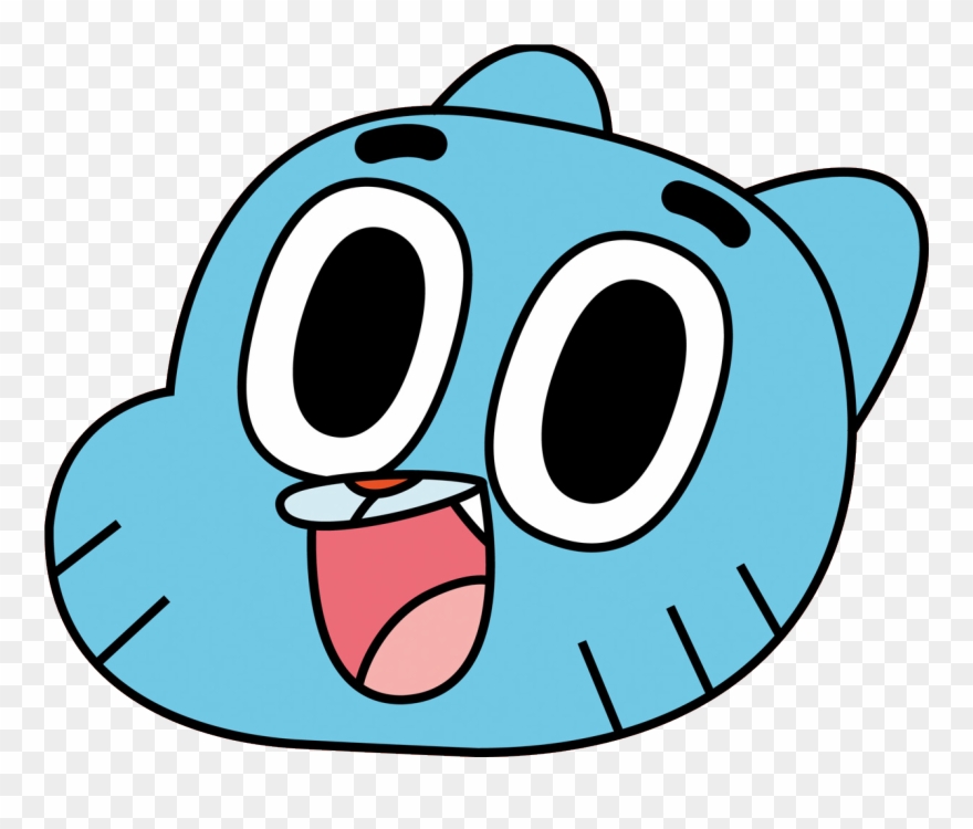 Amazing World Of Gumball Gumball Head , Png Download Clipart