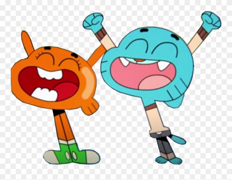 Gumball Sticker - Gumball And Darwin Png Clipart