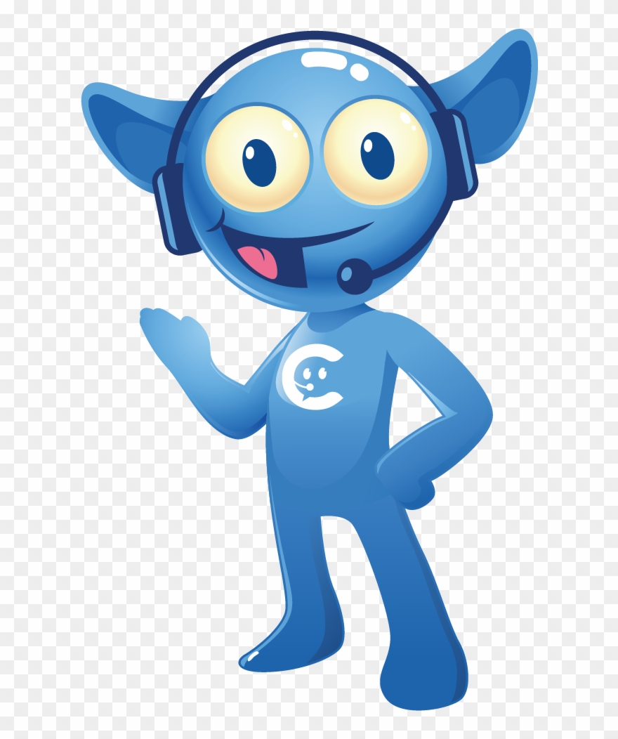 Want To Know More On How Blue Caller Works - Cartoon Clipart