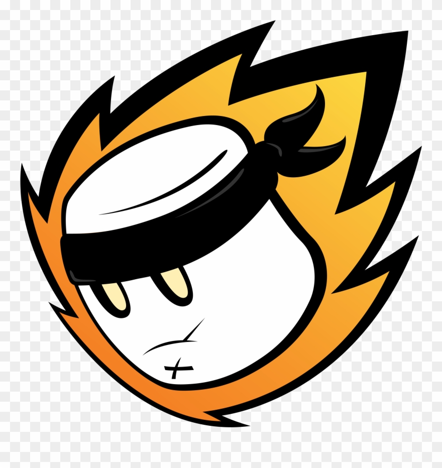 Illustrator Orange Eyes No Text - Mnm Gaming Clipart