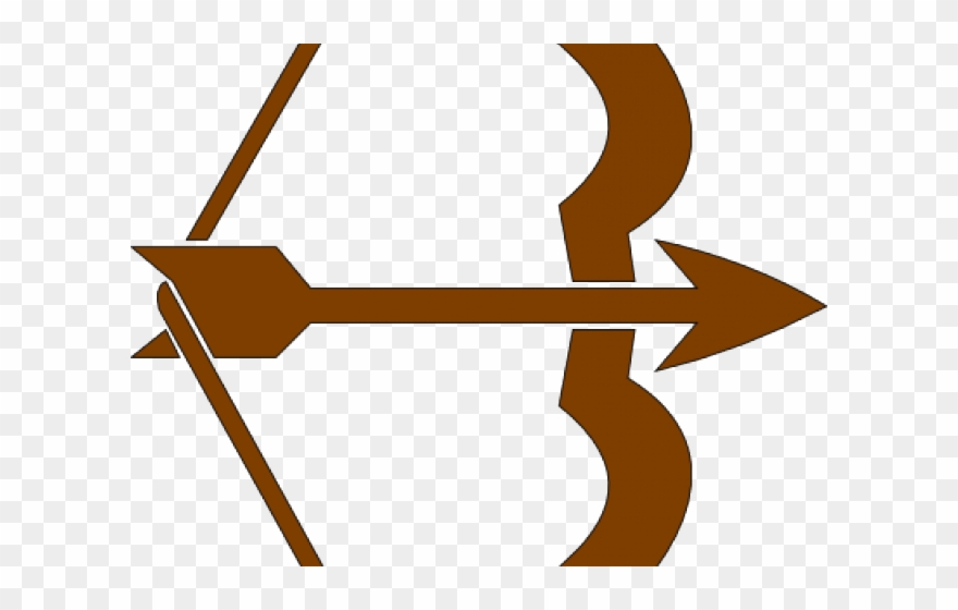 Related Cliparts - Transparent Background Bow And Arrow Clipart - Png Download