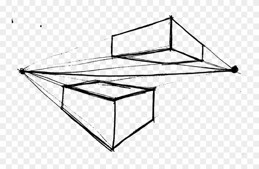 This Free Icons Png Design Of Two Point Perspective Clipart