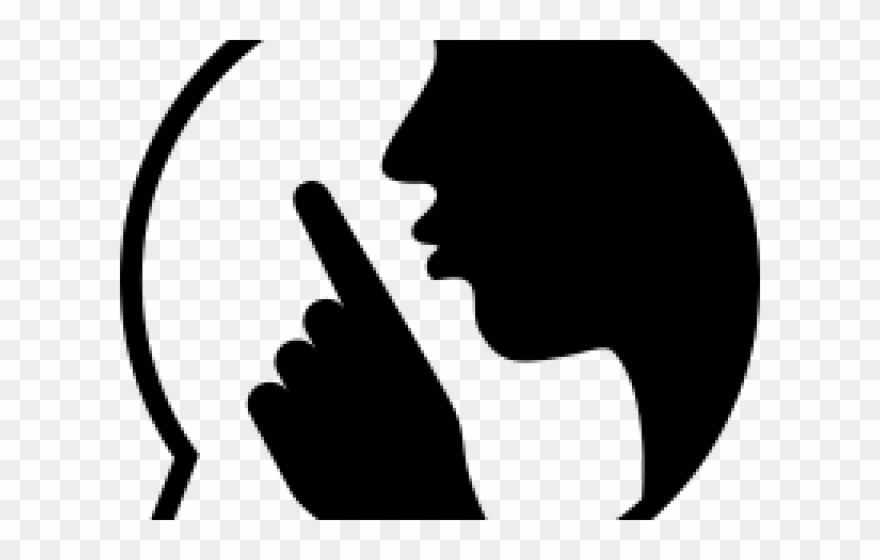 Silence Clipart Quiet Room - Icon - Png Download