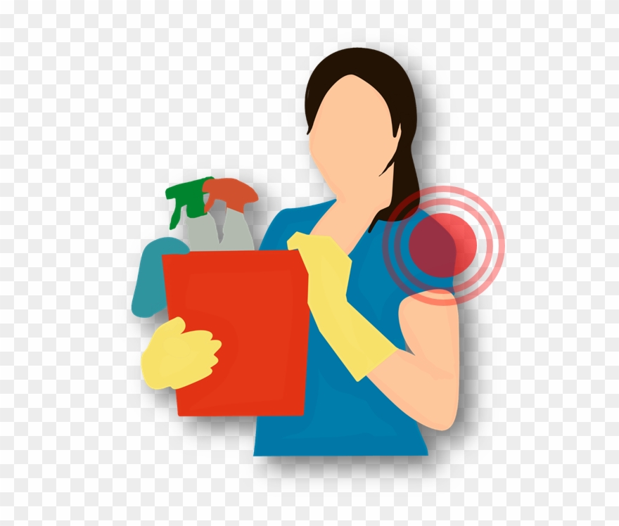 4 Diy Tips To Ease Shoulder Pain Caused By Pesach Preparations - Środki Czystości Png Clipart