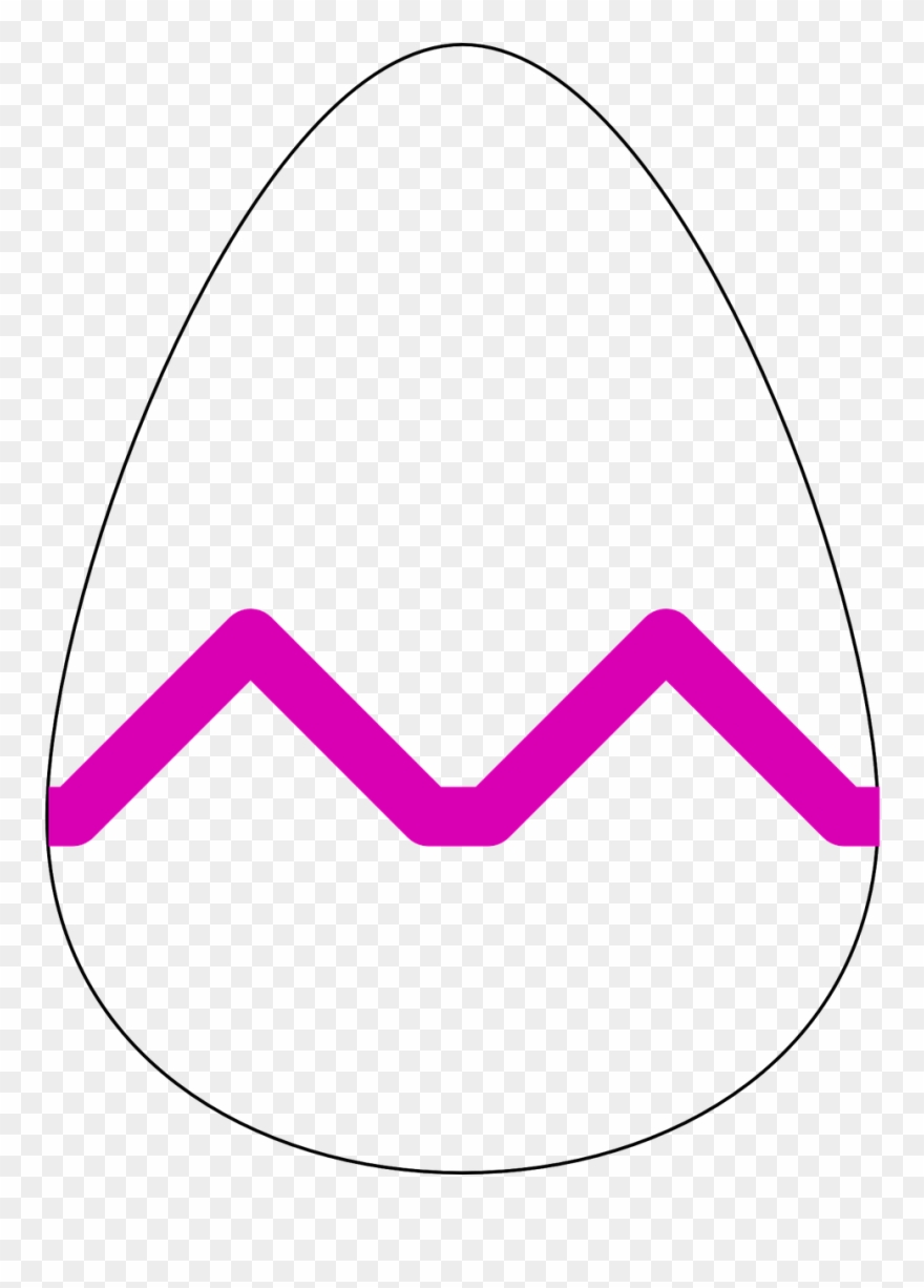 Contorno De Un Huevo Clipart