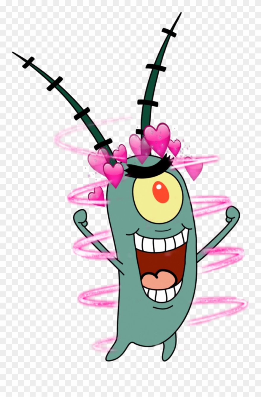 Plankton Sticker - Cartoon Clipart