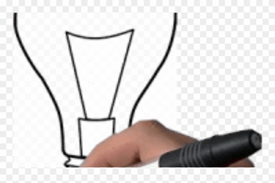 Patent Design Help - Clip Art Black And White Light Bulb - Png Download