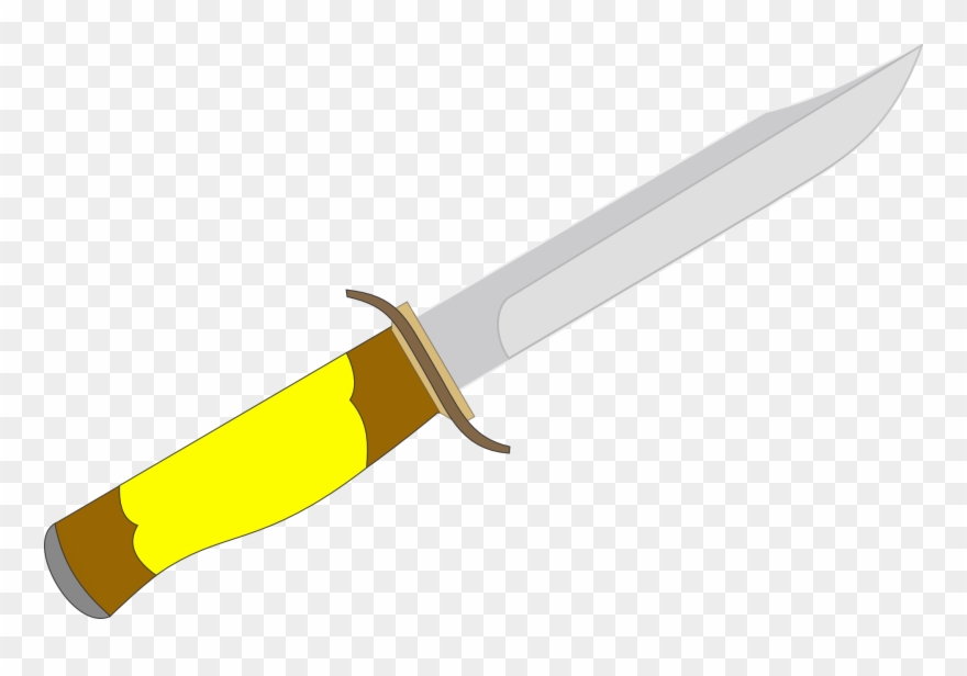 Knives Clipart Big Knife - Bowie Knife - Png Download