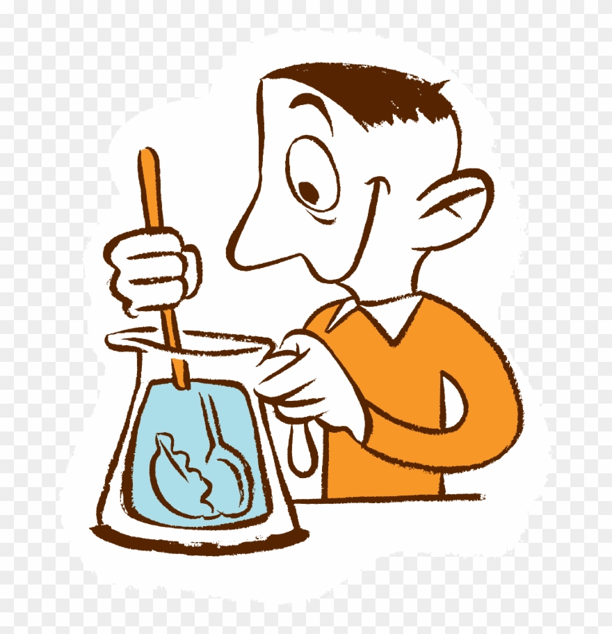 Gently Press Bags With The Back Of The Spoon Until Clipart