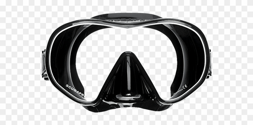 Dive Differnet With Azalea - Dalış Maskesi Clipart