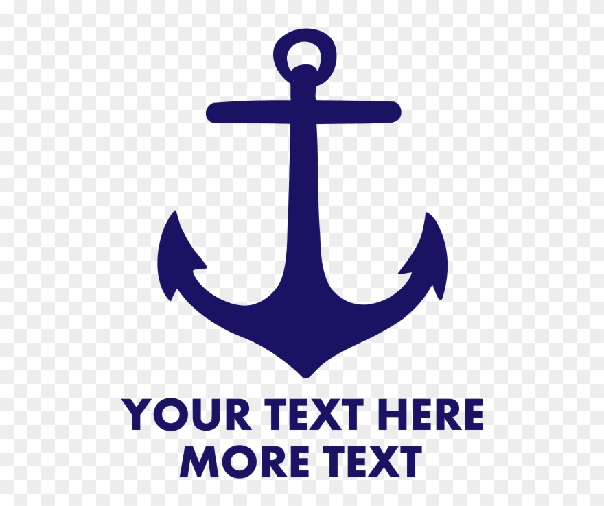 Graphic Transparent Download Nautical Sailing Baseball - Boat Anchor Logo Clipart