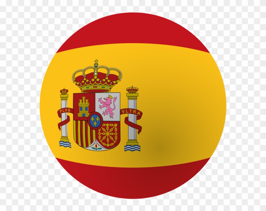 Spain Flag Icon - Spain Flag Clipart