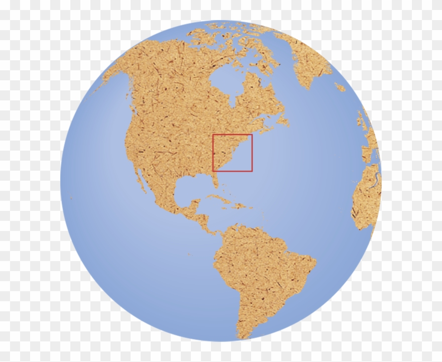 Pictures Of The 13 Colonies - 13 Colonies On Globe Clipart