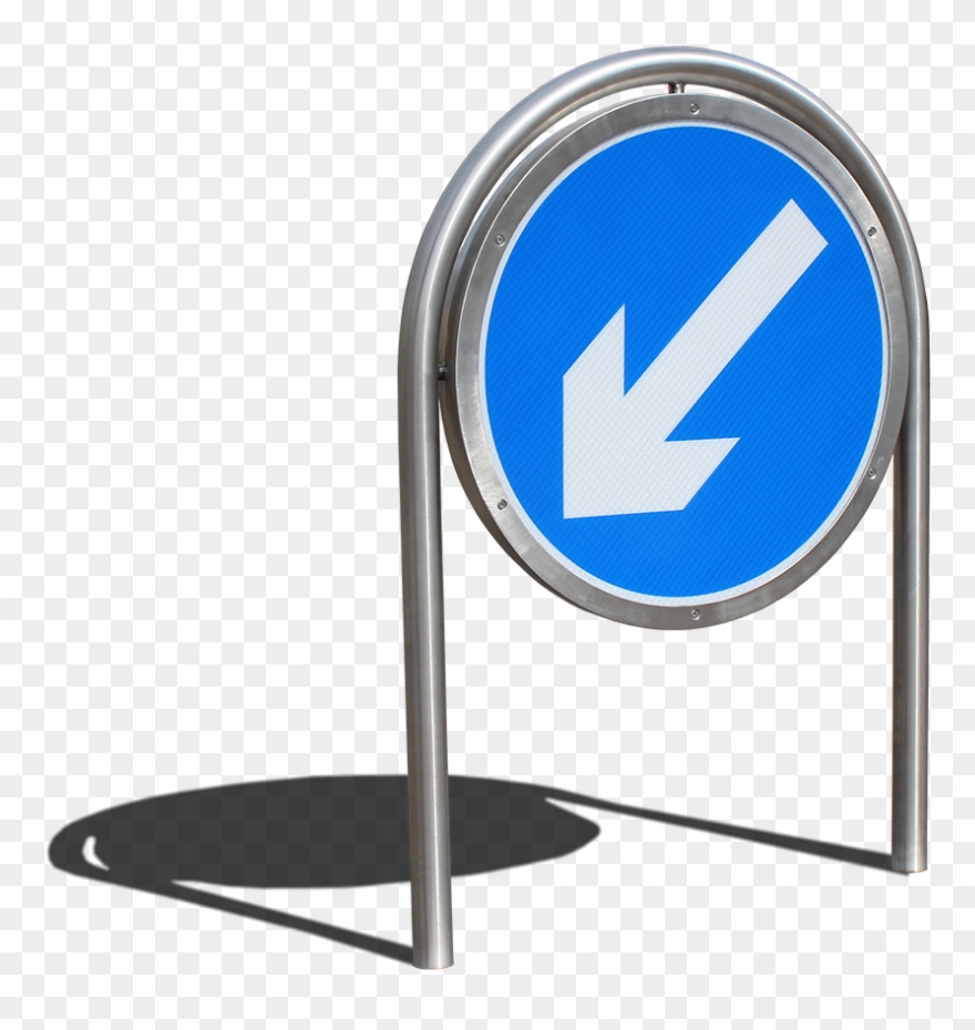 Hoop Led Traffic Bollard - Stainless Steel Sign Hoops Clipart