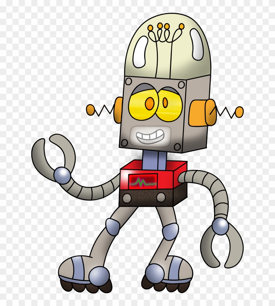 Changes From The Original Robot Jones - Cartoon Clipart