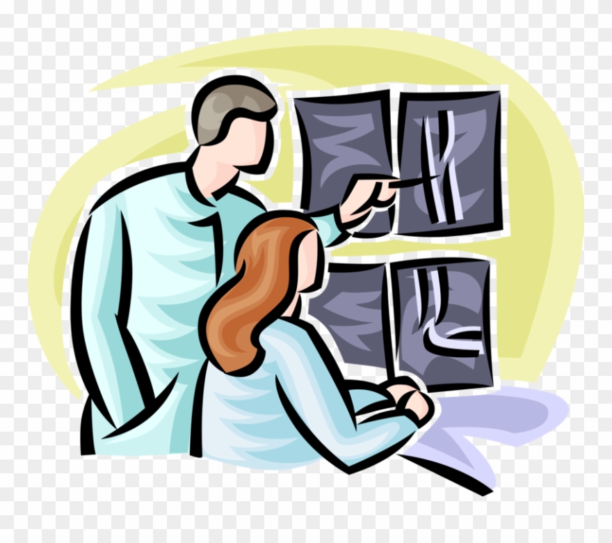 Vector Illustration Of Health Care Professional Doctor Clipart