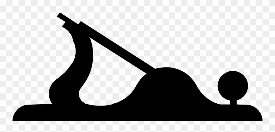 Vector Illustration Of Wood Plane Carpentry Tool For - Wood Plane Clipart - Png Download