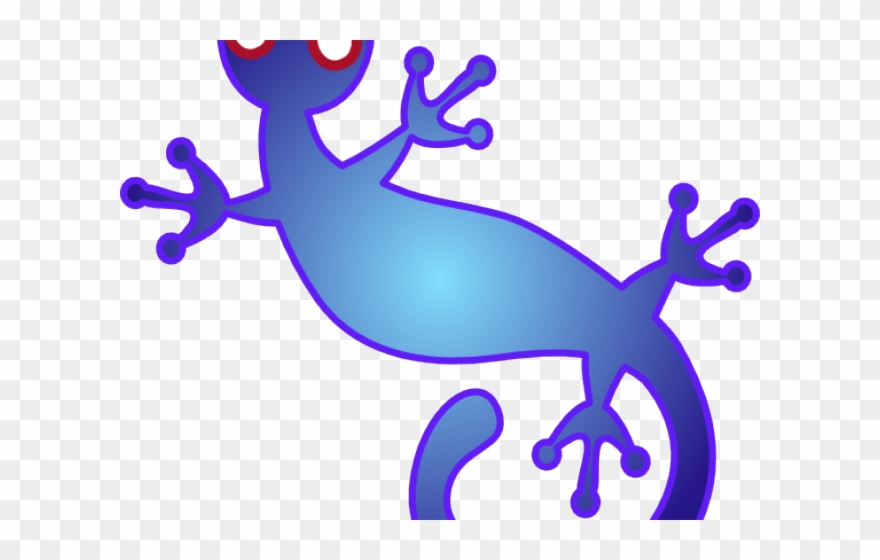 Gecko Clipart Clip - House Gecko Clip Art - Png Download