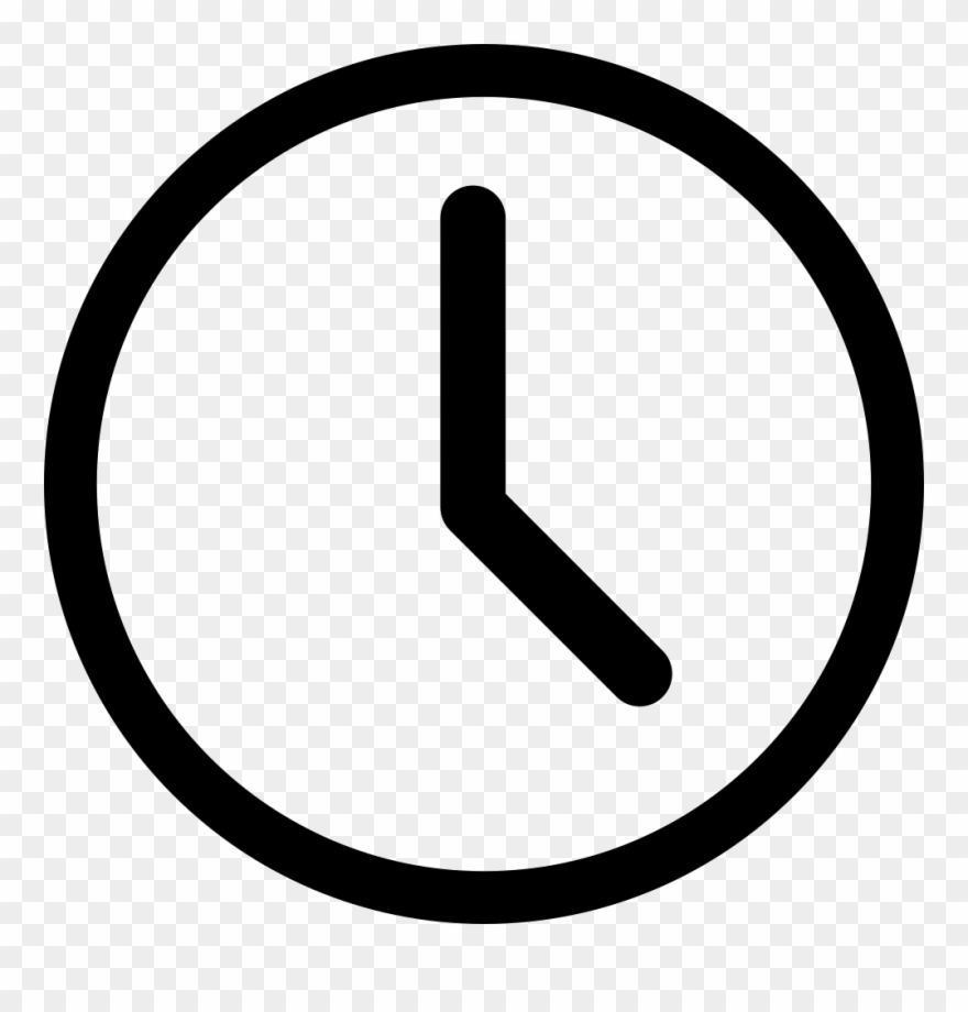 Png File - Clock Icon Clipart