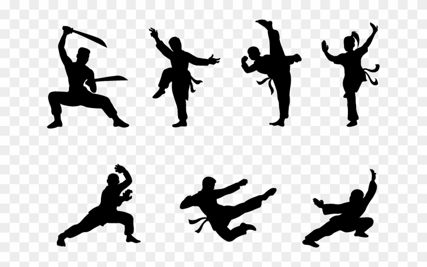 United Studios Of Self Defense Yorba Linda Martial - Png Kung Fu Silhouette Clipart