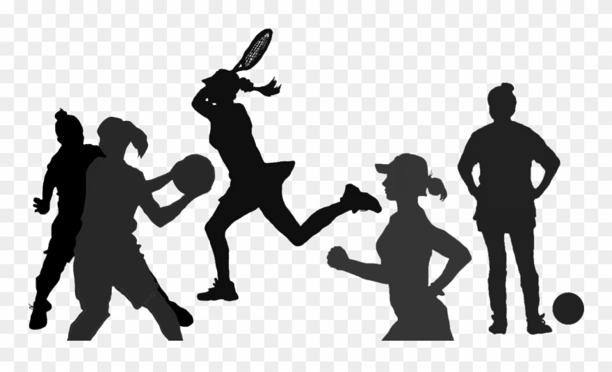 Mason Athletics Celebrates National Women In Sports - Sport Characters Png Clipart
